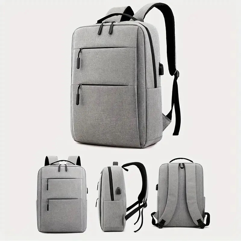 Laptop Simple Business Casual Backpack Computer Bag 3