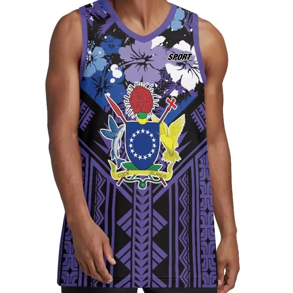 MOQ 20 pcs Dye Sublimated Tank Top 3