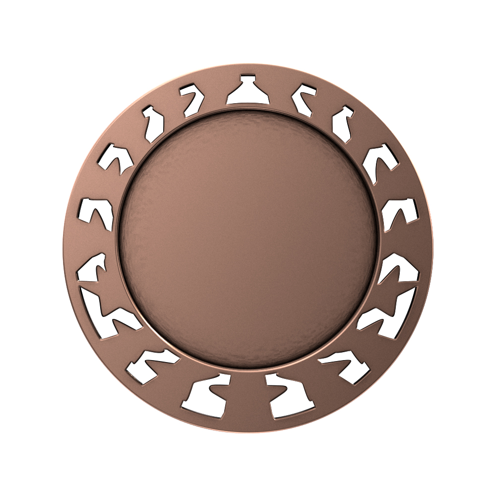 Cheerleading Star Medallion (2-1/2") 8
