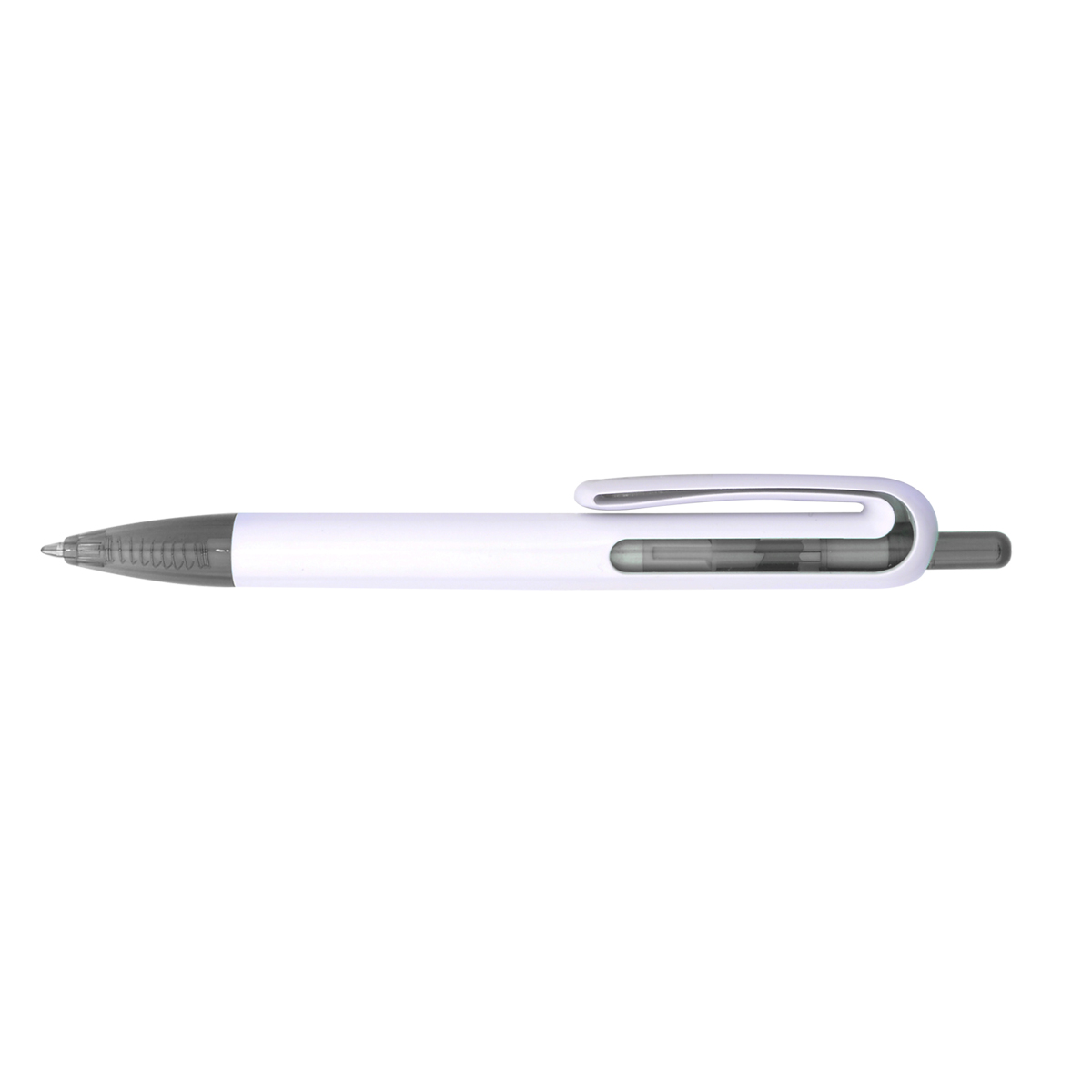 Plastic Ballpoint Pen w/inner tube and color tip 6