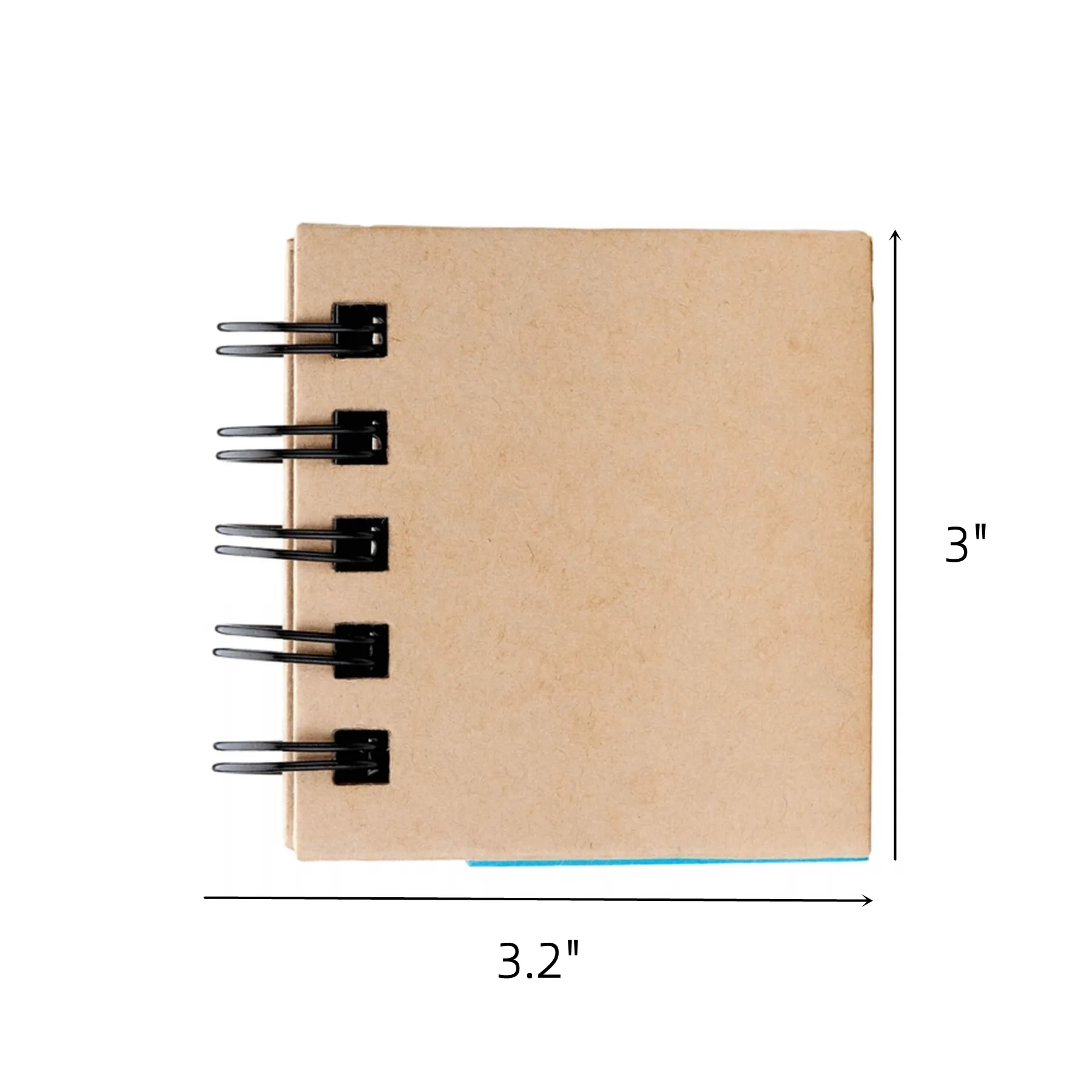 5 Colored Sticky Flags Notepad With Hard Cover 2