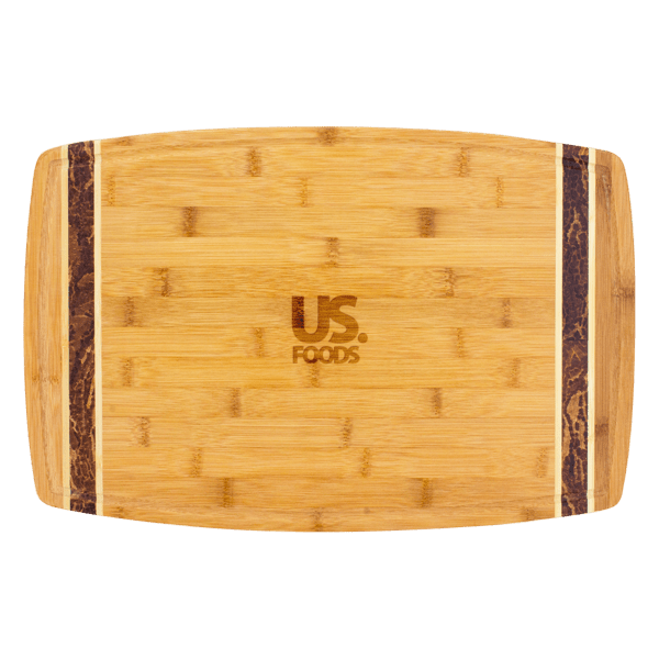 Marbled Look Bamboo Cutting Board 1