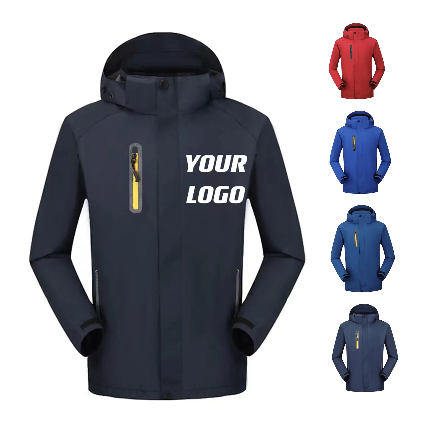 Customizable Windproof Winter Coat For Outdoor Activities 7
