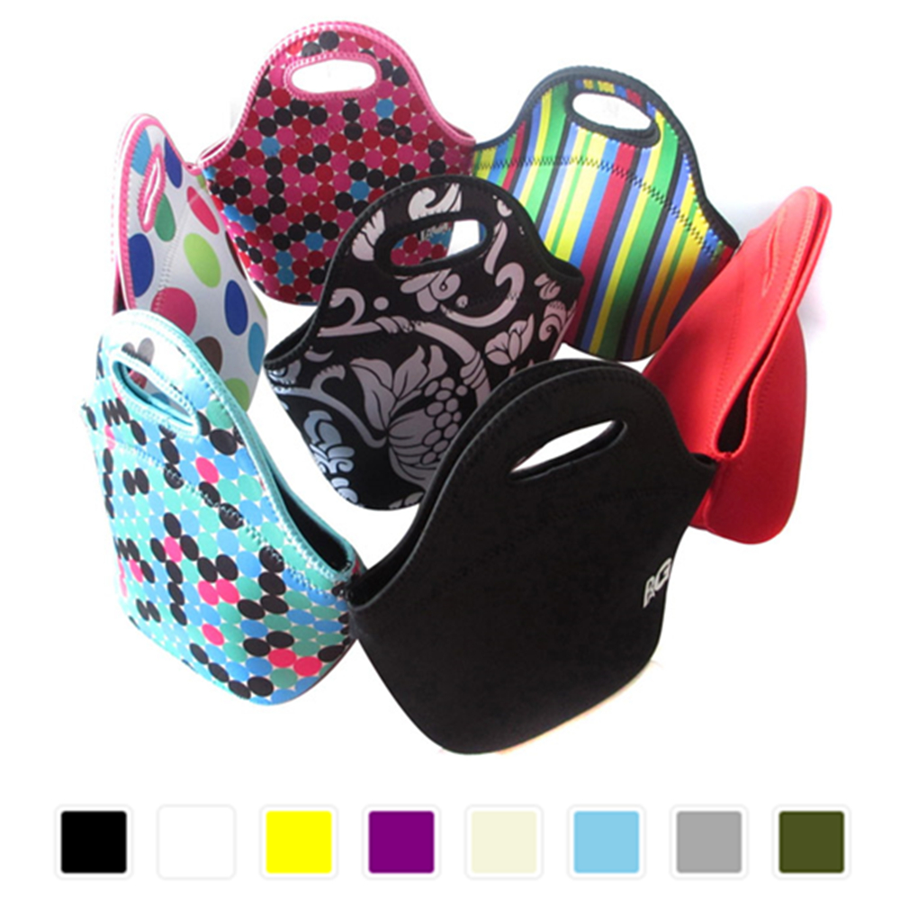 Neoprene School Lunch Tote Bag With Handle 1