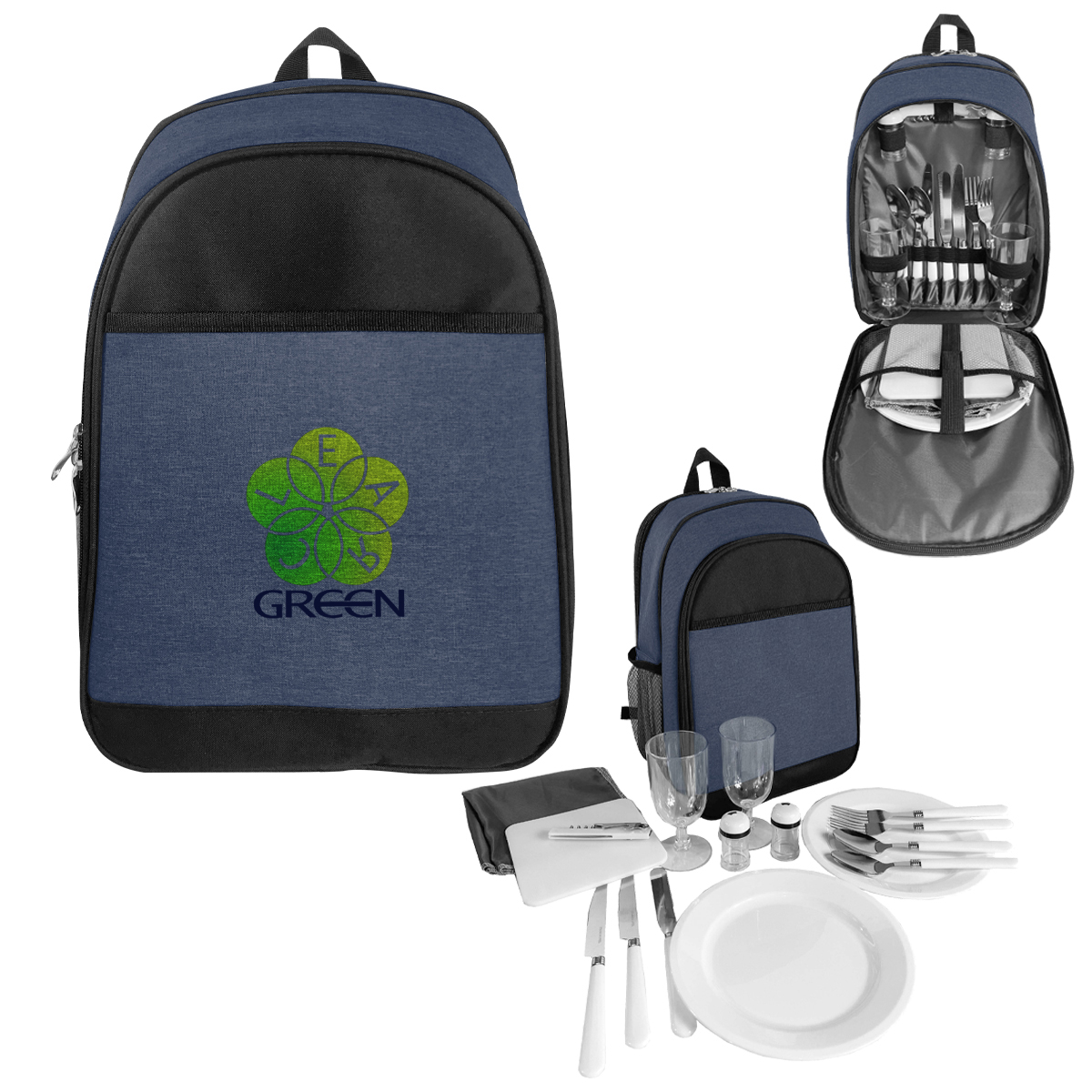 Lakeside Picnic Set Cooler Backpack 11