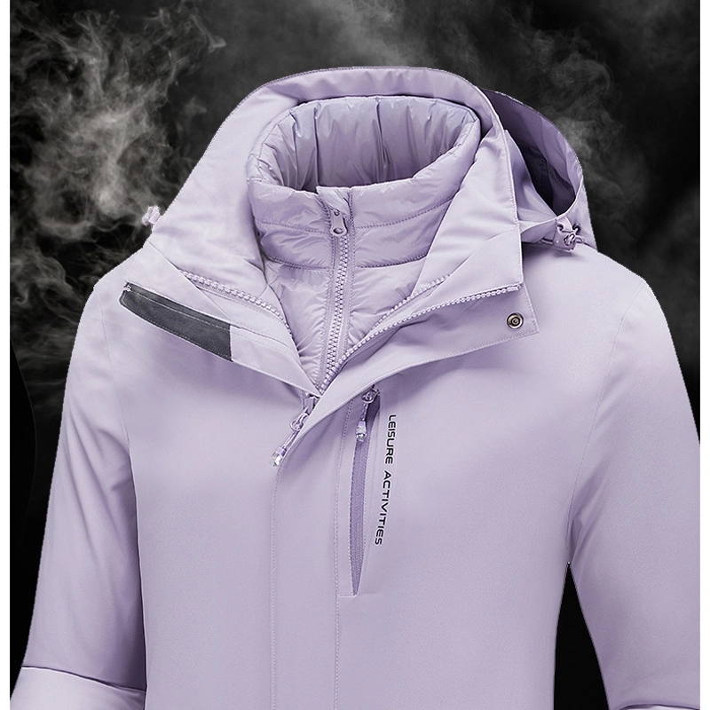 Waterproof Detachable 2-layer Hiking Jacket & Outdoor Coat 13