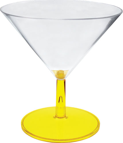 3oz Plastic Mini Stemmed Martini Glass CLOSE OUT 13