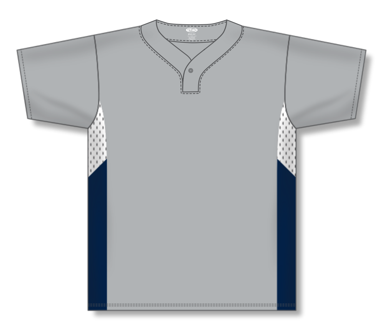 One Button Baseball Jerseys BA1763-G01 48