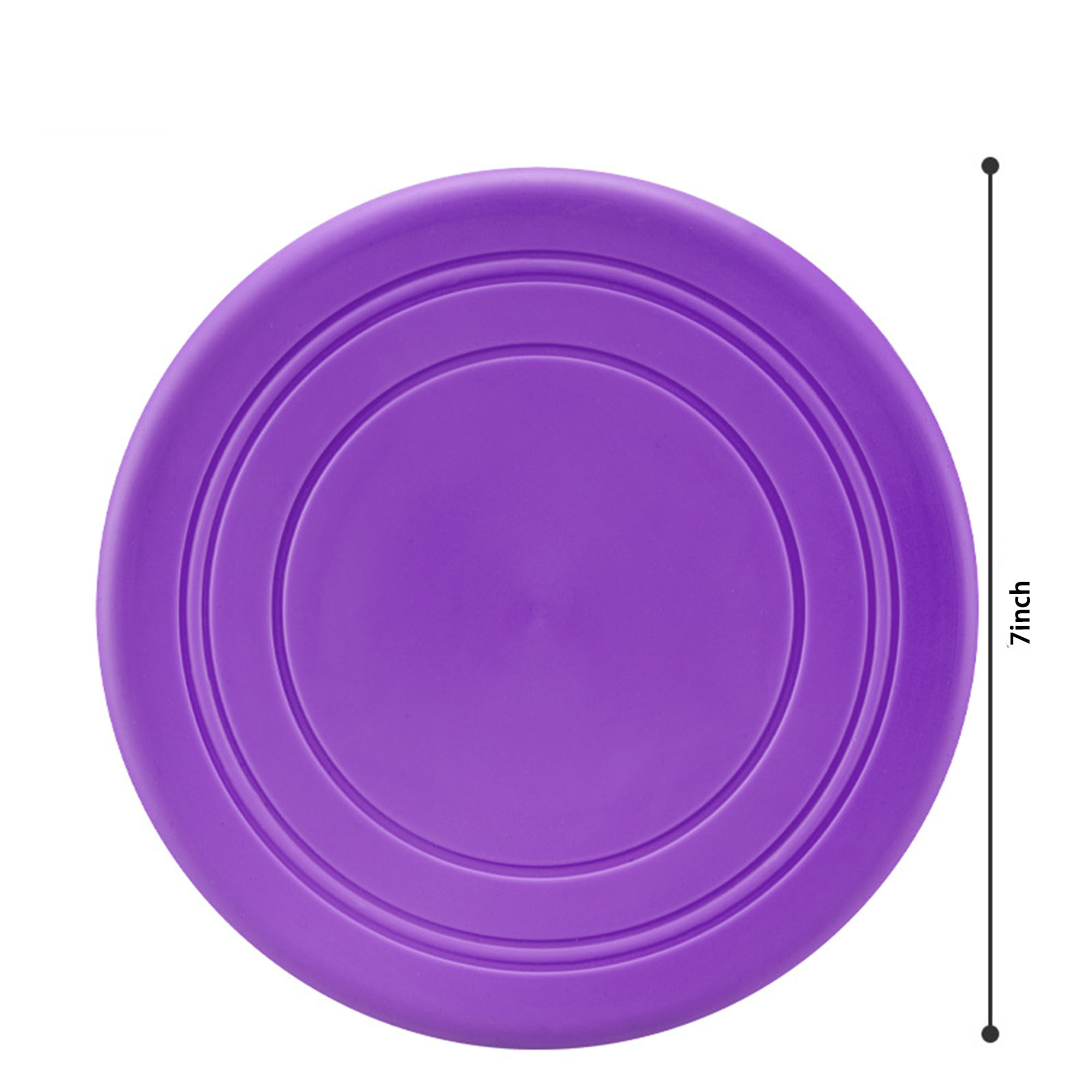 Portable Soft TPR Dog Flying Disc For Outdoor Training 6