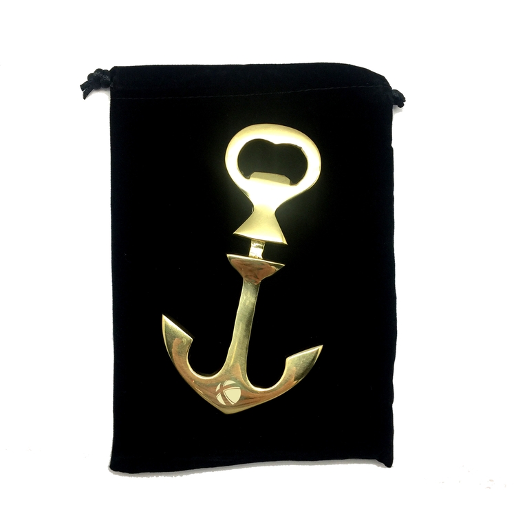 Brass Anchor Bottle Opener 2