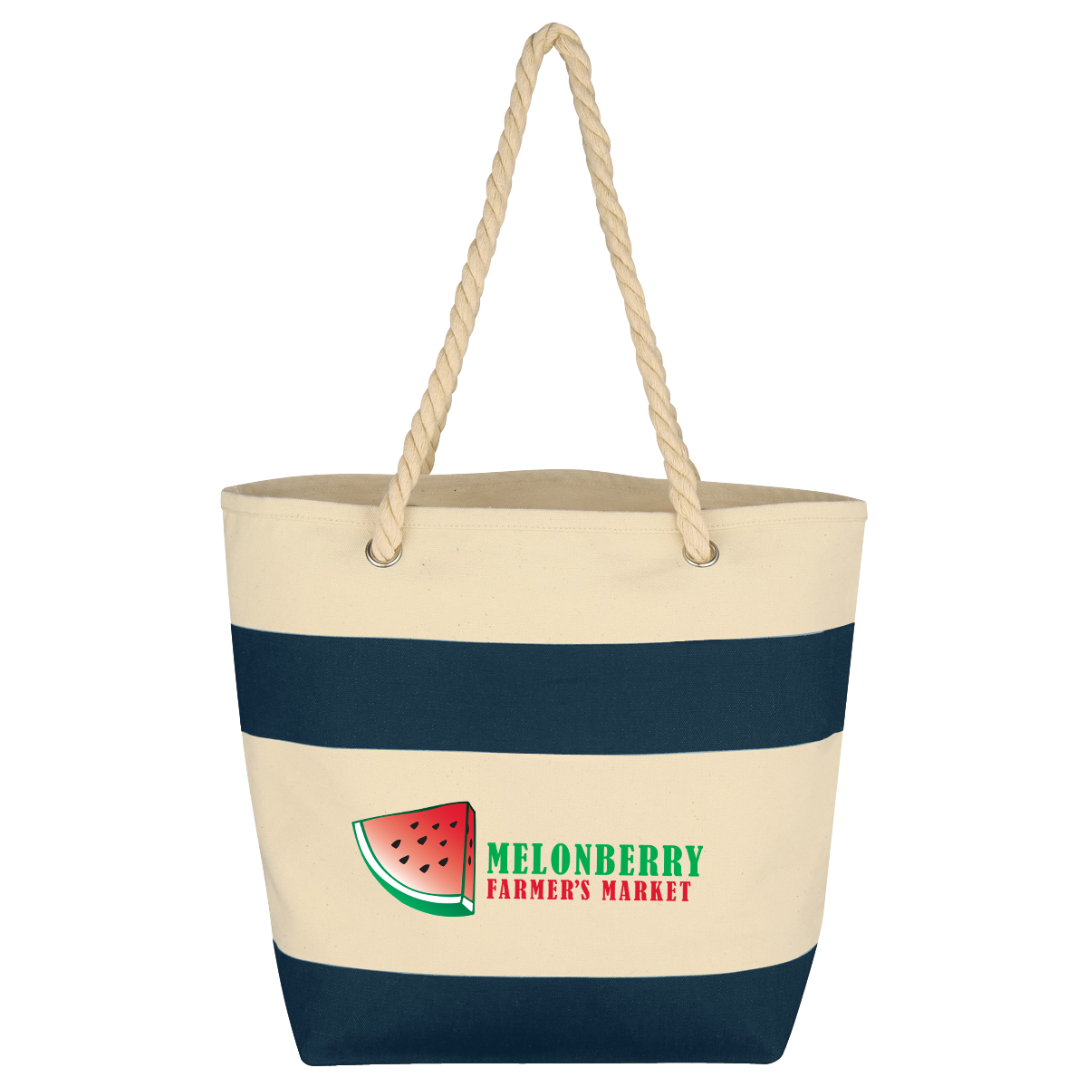 Cruising Tote Bag With Rope Handles, custom tote bag with logo imprint 8