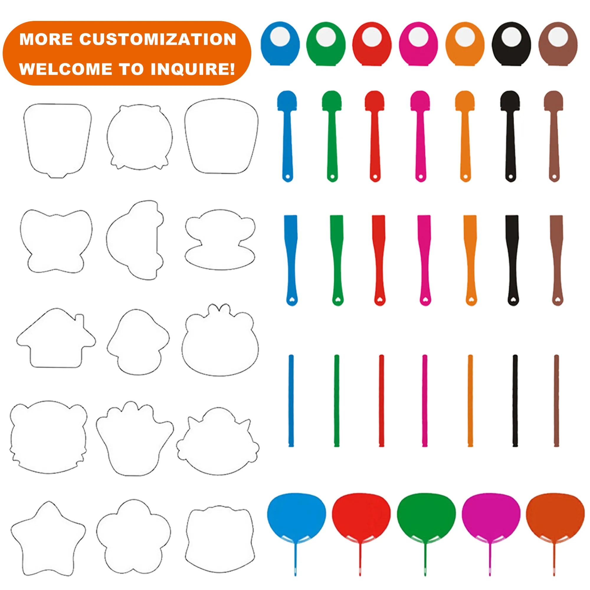 Advertising Plastic Hand Fan 2