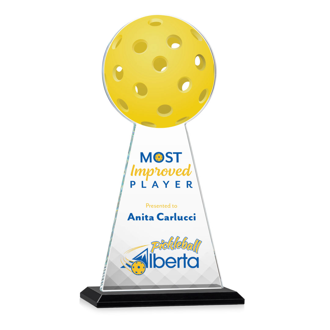 Edenwood Pickleball VividPrint™ Award - Black 9