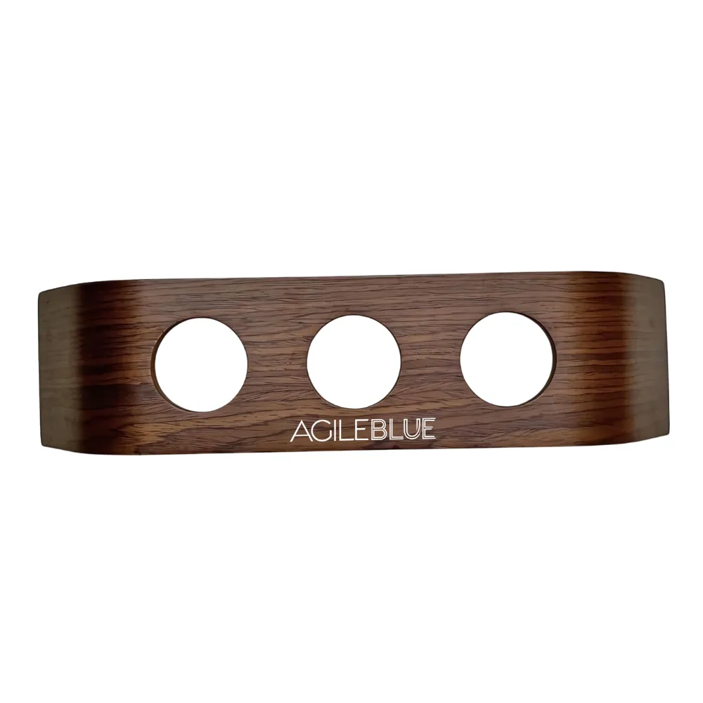 3-Ring Luxury Wooden Flight Tray 1