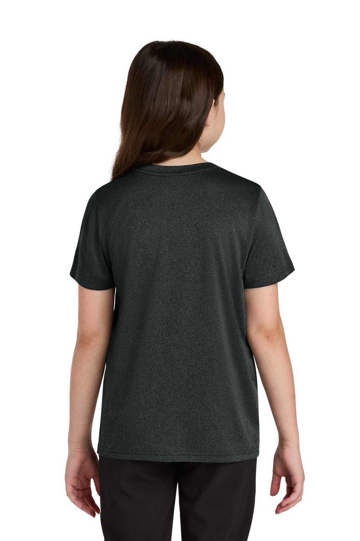 Port & Co Youth Heather Performance Tee PC390Y 15