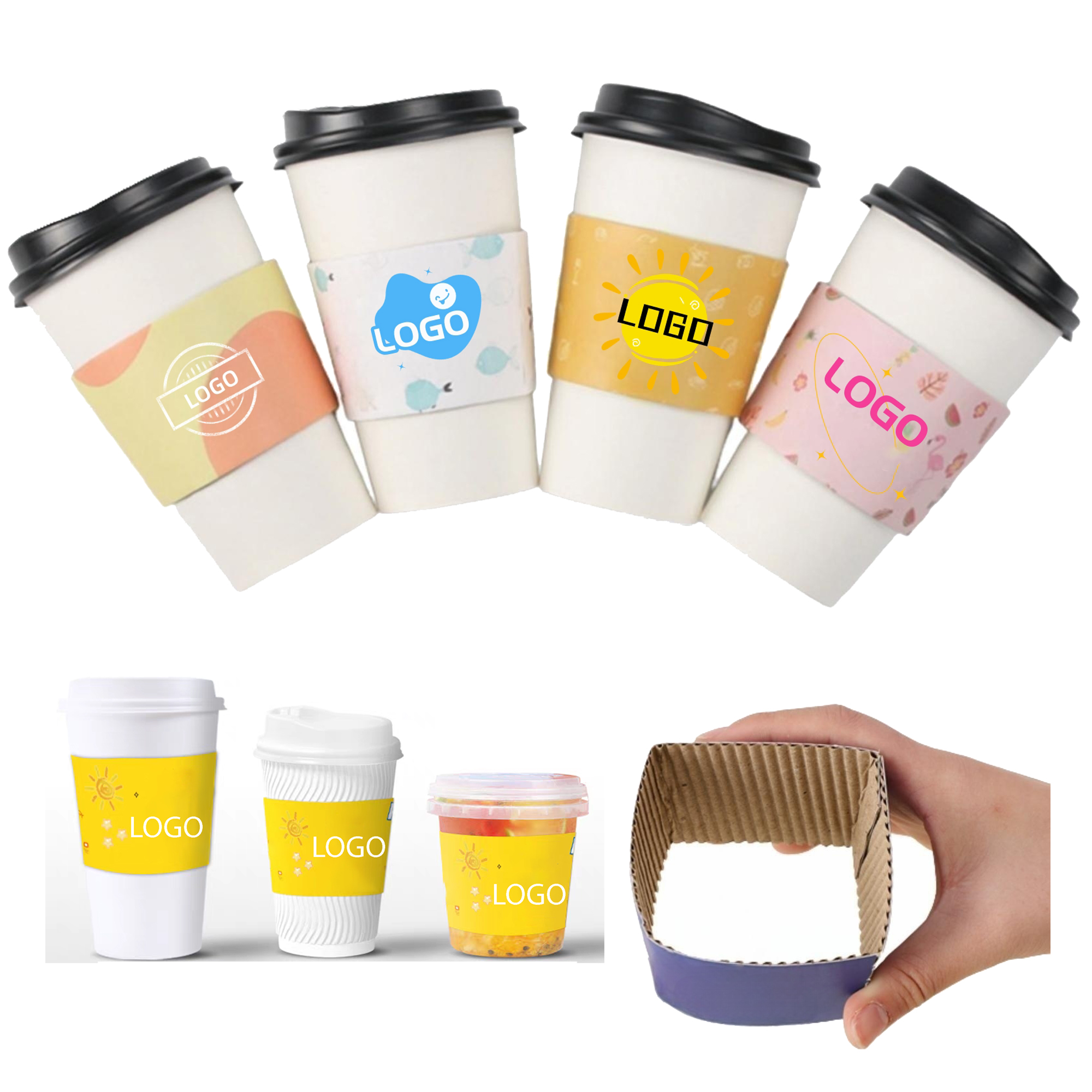 Bulk Coffee Sleeves 3