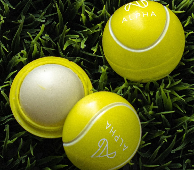 Tennisball Lip Balm Ball Moisturizer 4