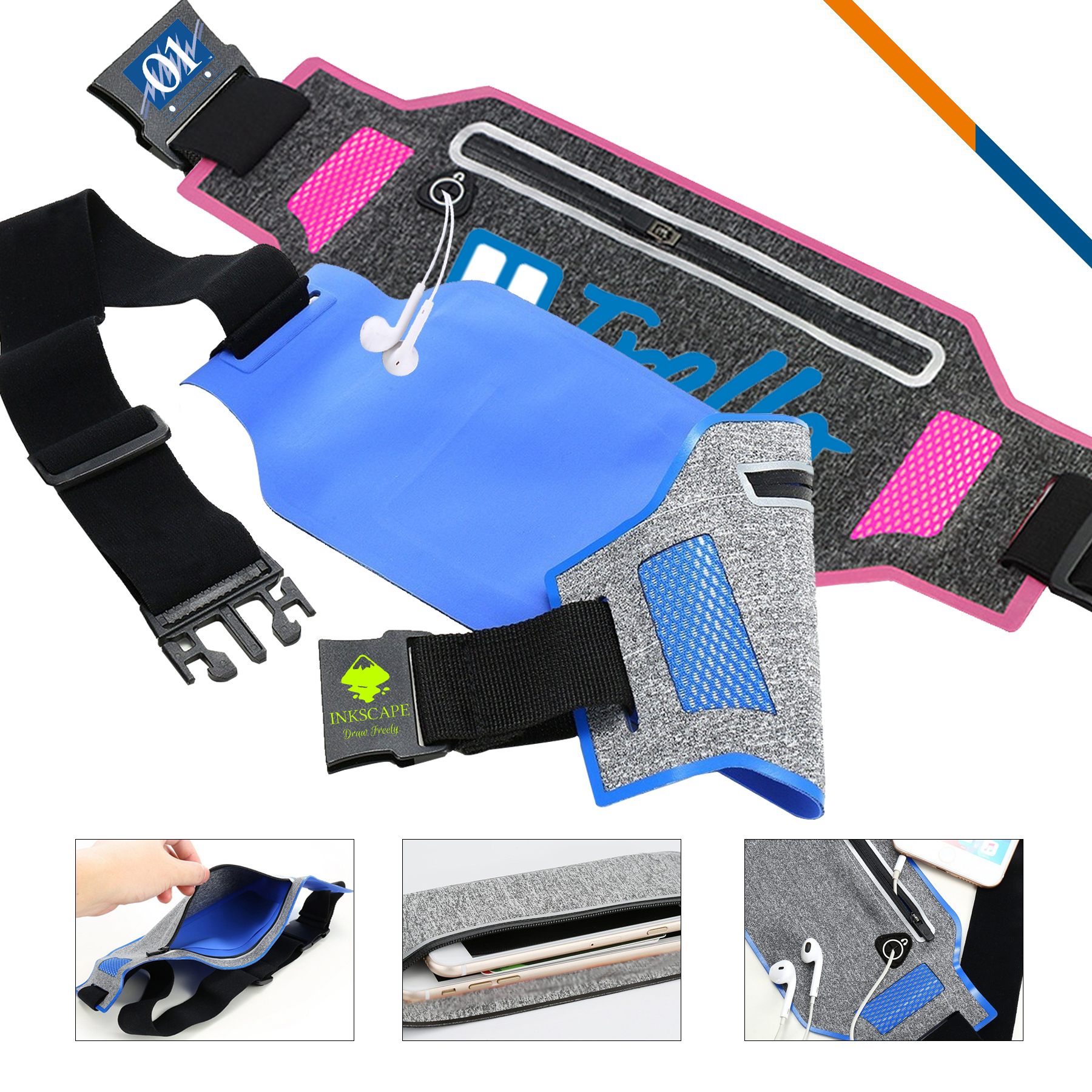 Velli Ultra-thin Fanny Packs 3