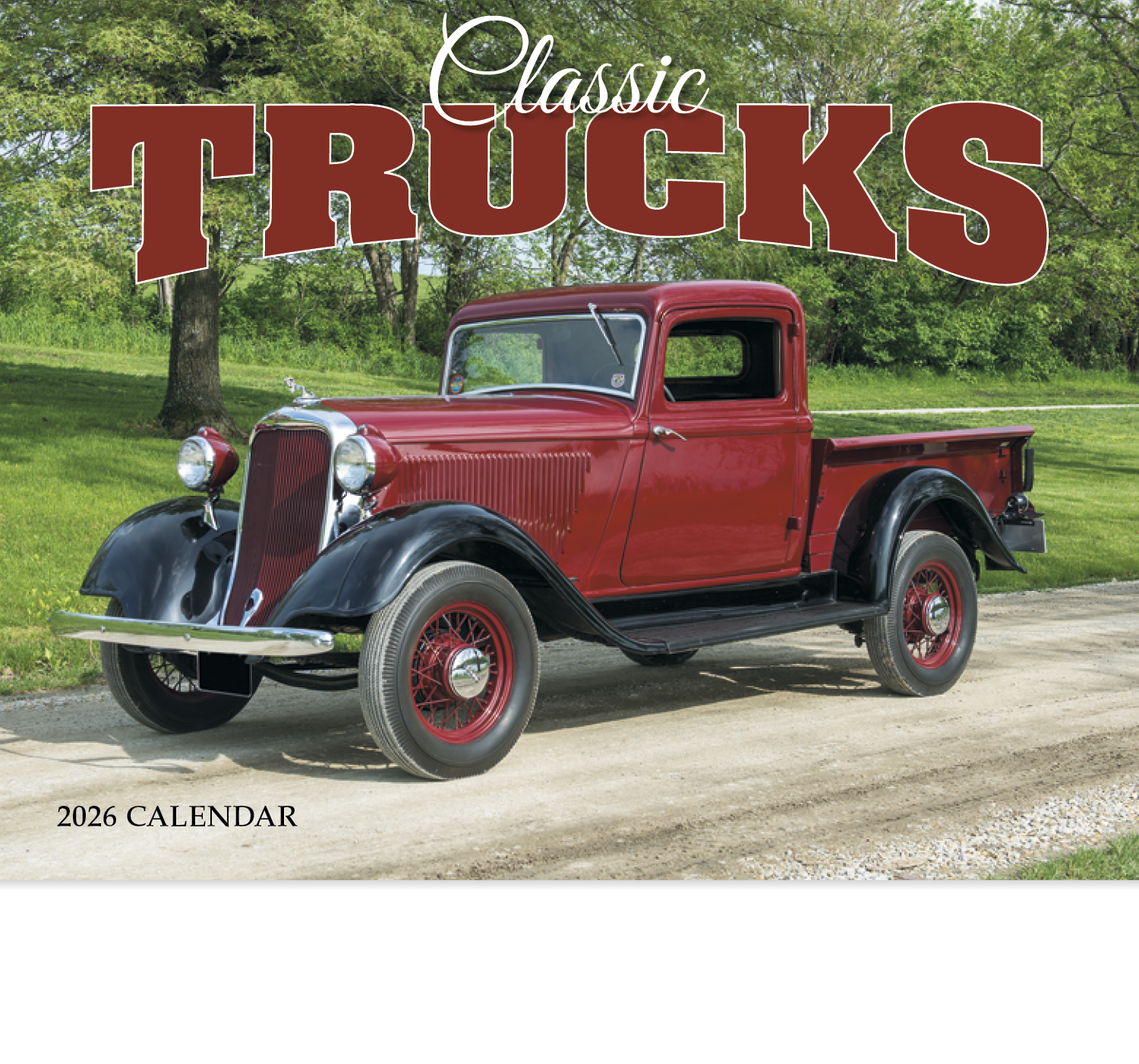 HotLine® Products Classic Trucks Appointment Calendar - Stapled