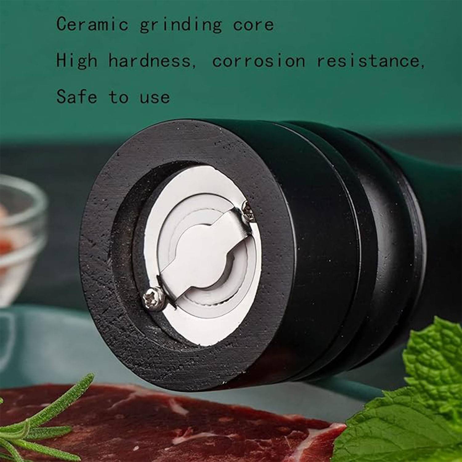 Salt Pepper Grinder Set 5