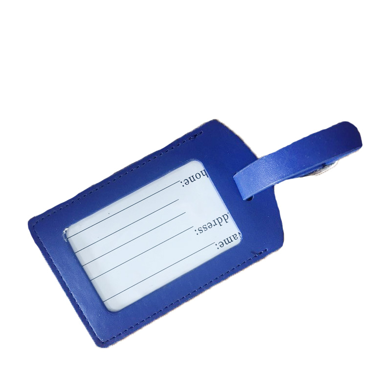 PU Leather Luggage Tag 2