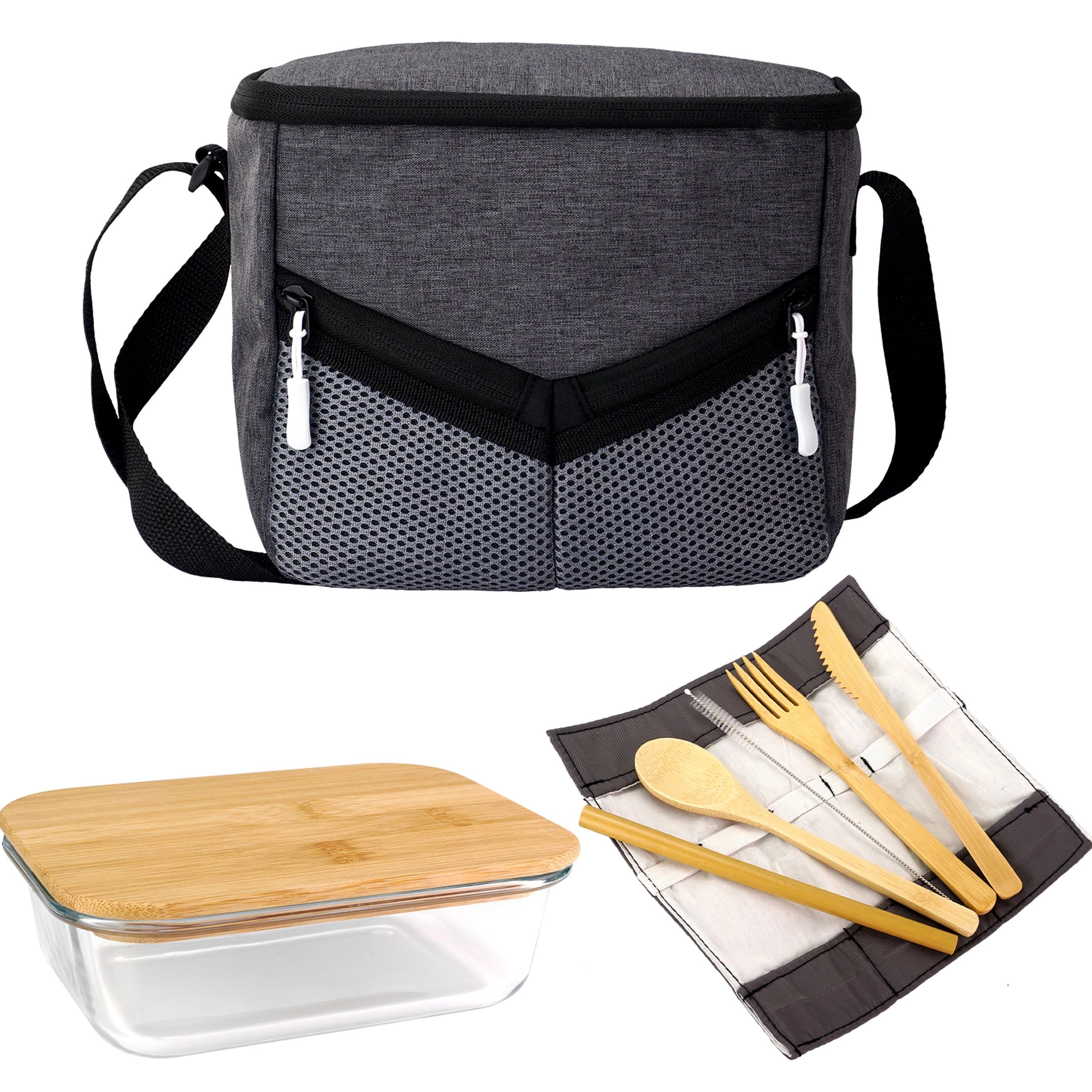 Victory Lunch Cooler Bamboo Set 20