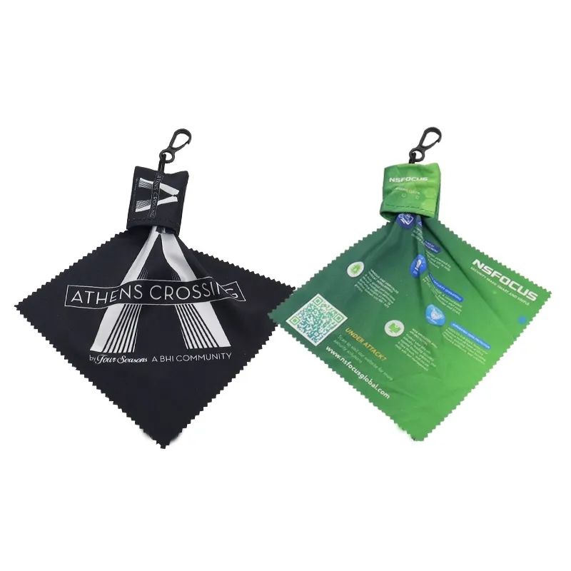 Microfiber Camera Lens Cloth with Pouch 7