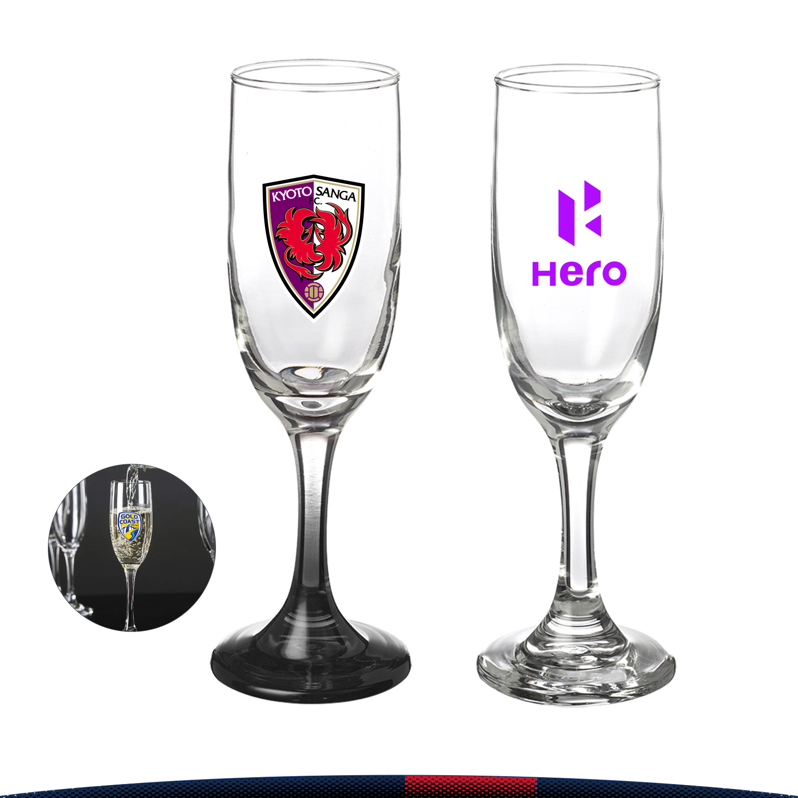 6 oz. Breser Champagne Glasses 1