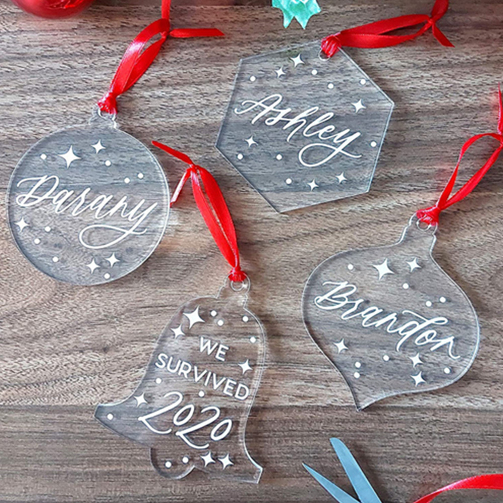 Acrylic Christmas Ornament 2