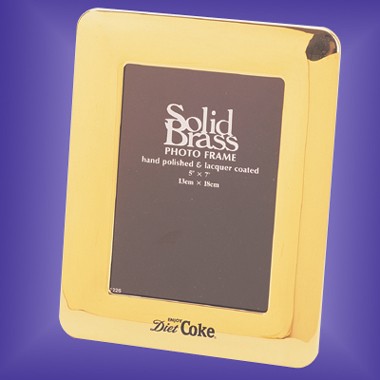 LACQUER COATED BRASS PHOTO FRAME 1