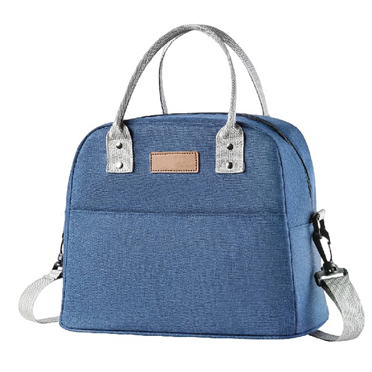 Oxford Insulated Lunch Crossbody Tote Bag 6