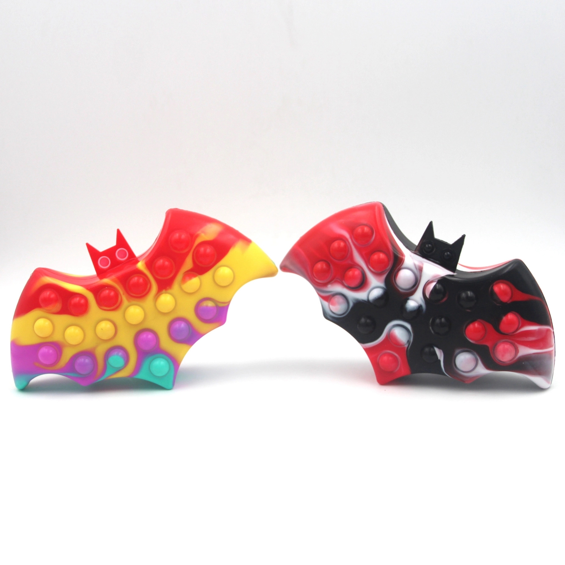 Bat Shaped Silicone Push Pop Bubble Ball Toy 7