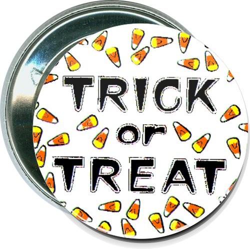 Trick or treat, Halloween Button 1