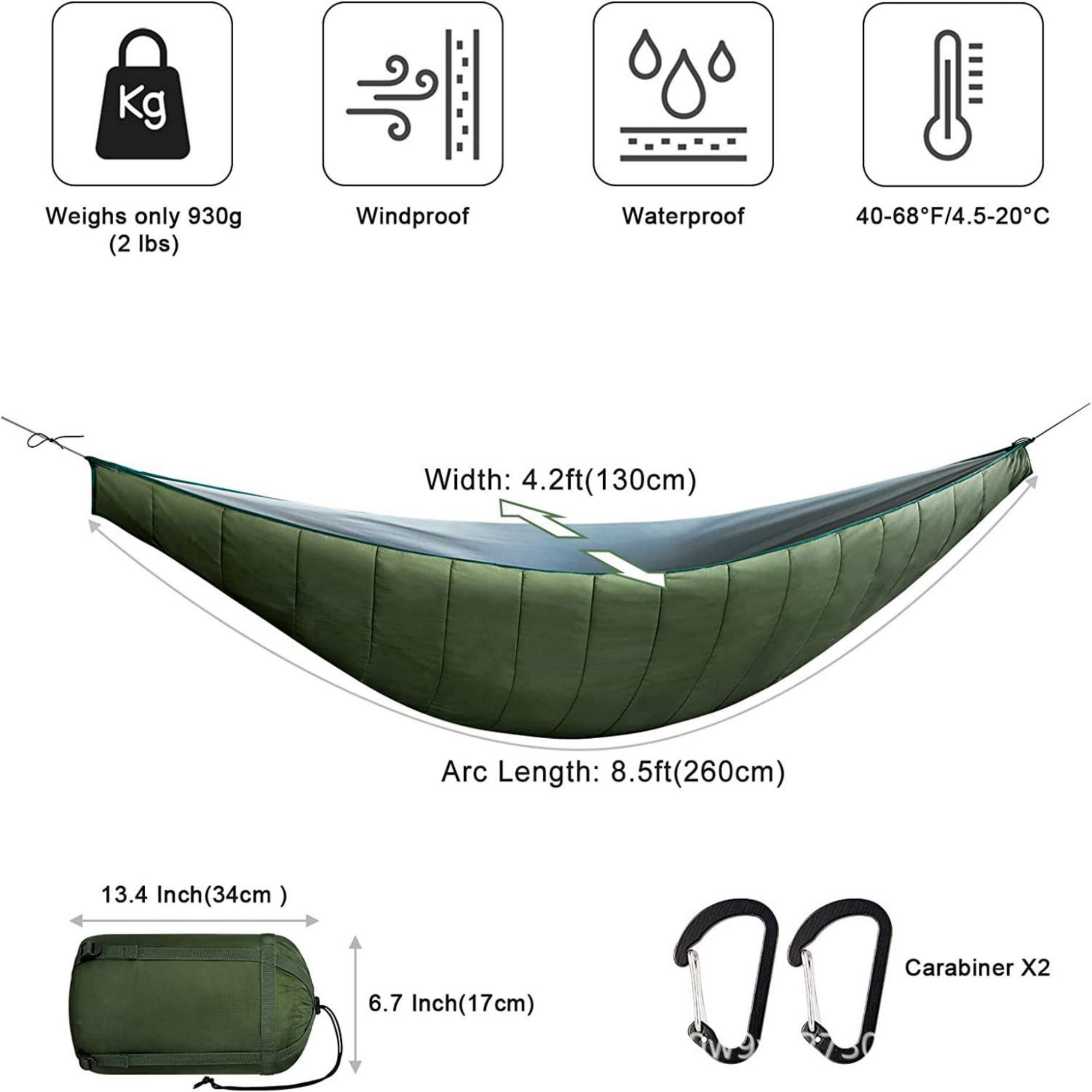 Camping Hammock, custom sports ball with logo imprint 1