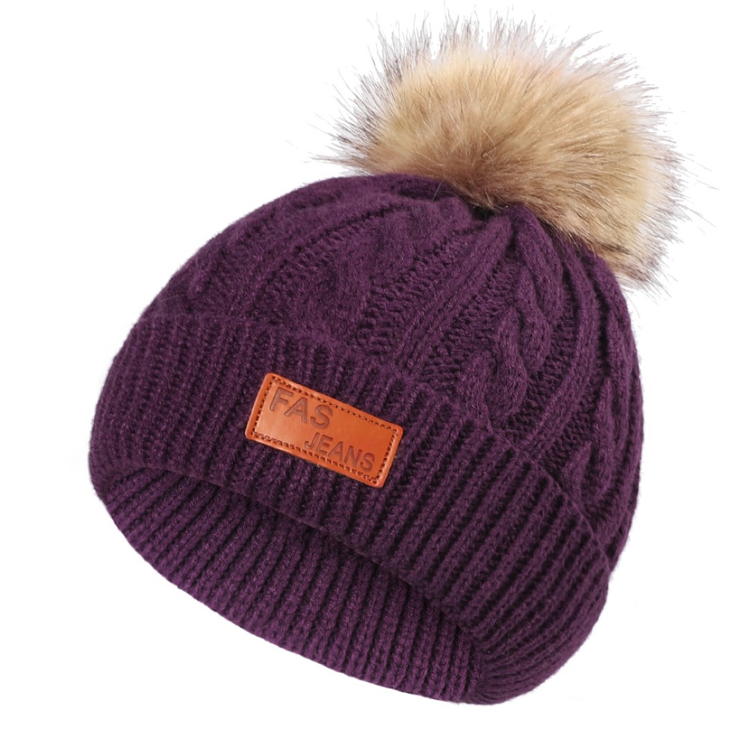 Children's Woolen Knitted Warm Hat 3