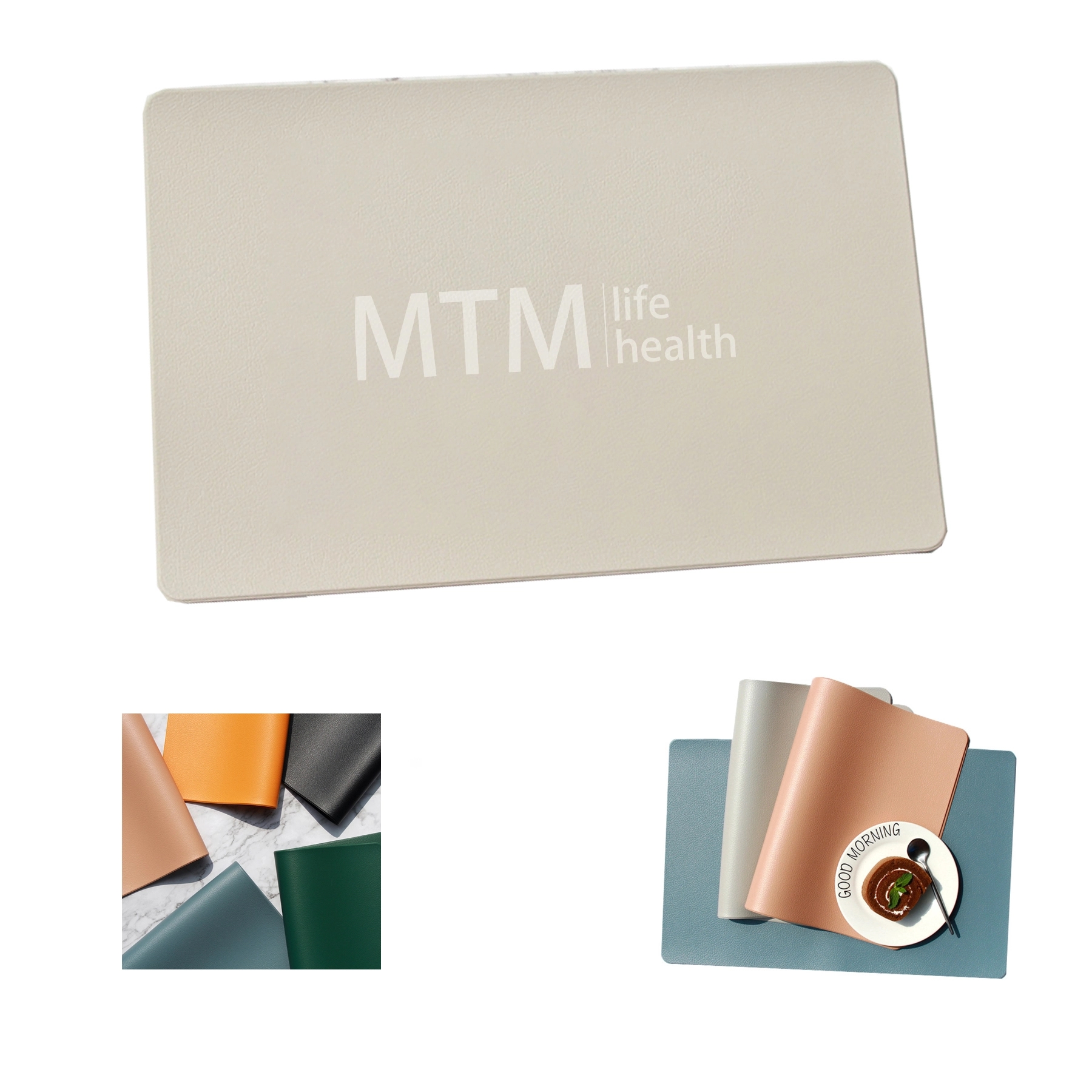 Leather Rectangular Placemat 1