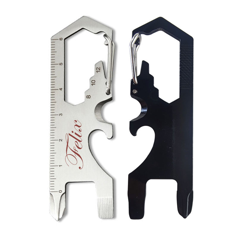 Multi-function Bottle Opener with Carabiner 3