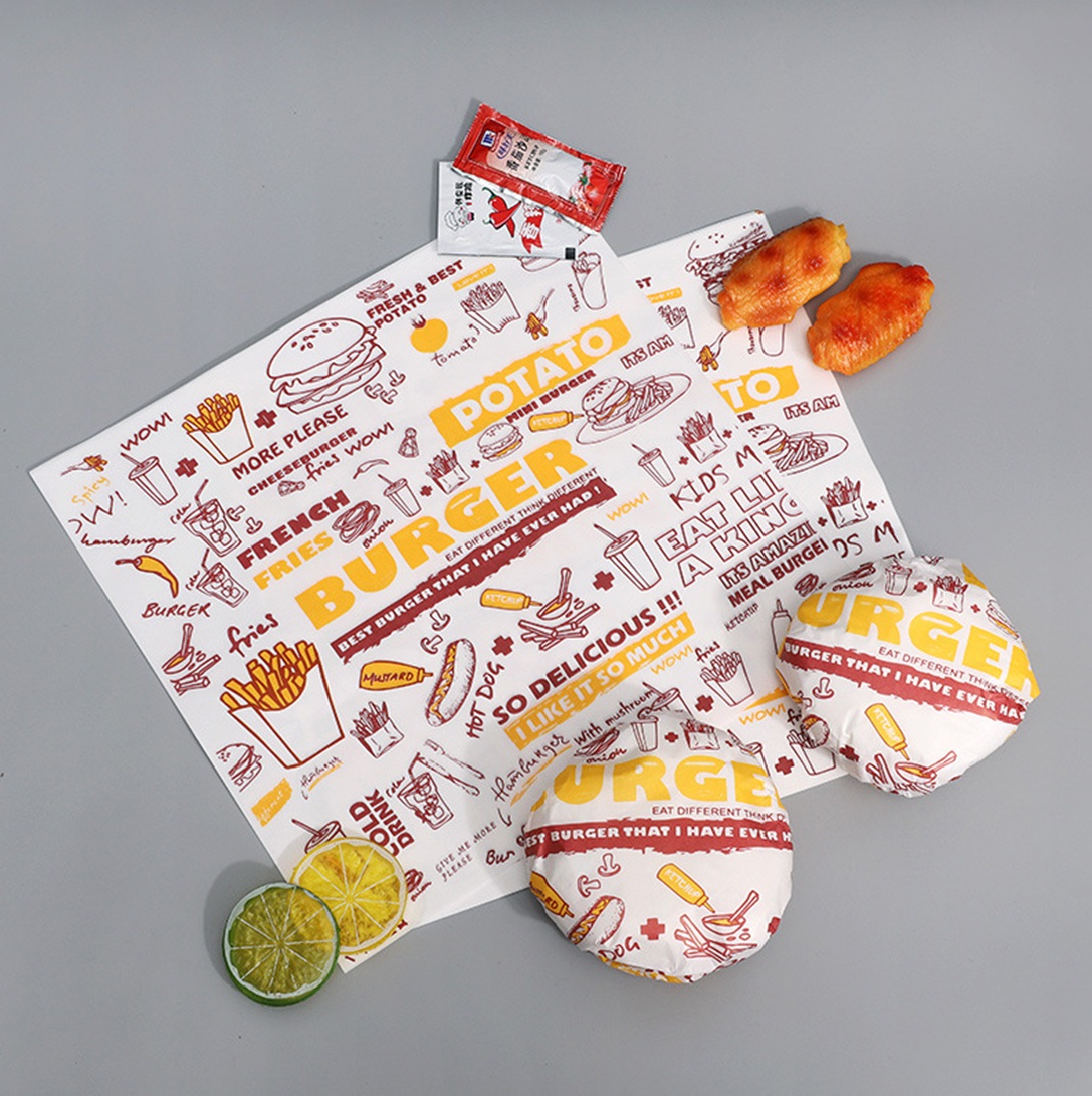 Food Wrapping Paper(100 Sheets Set) 6