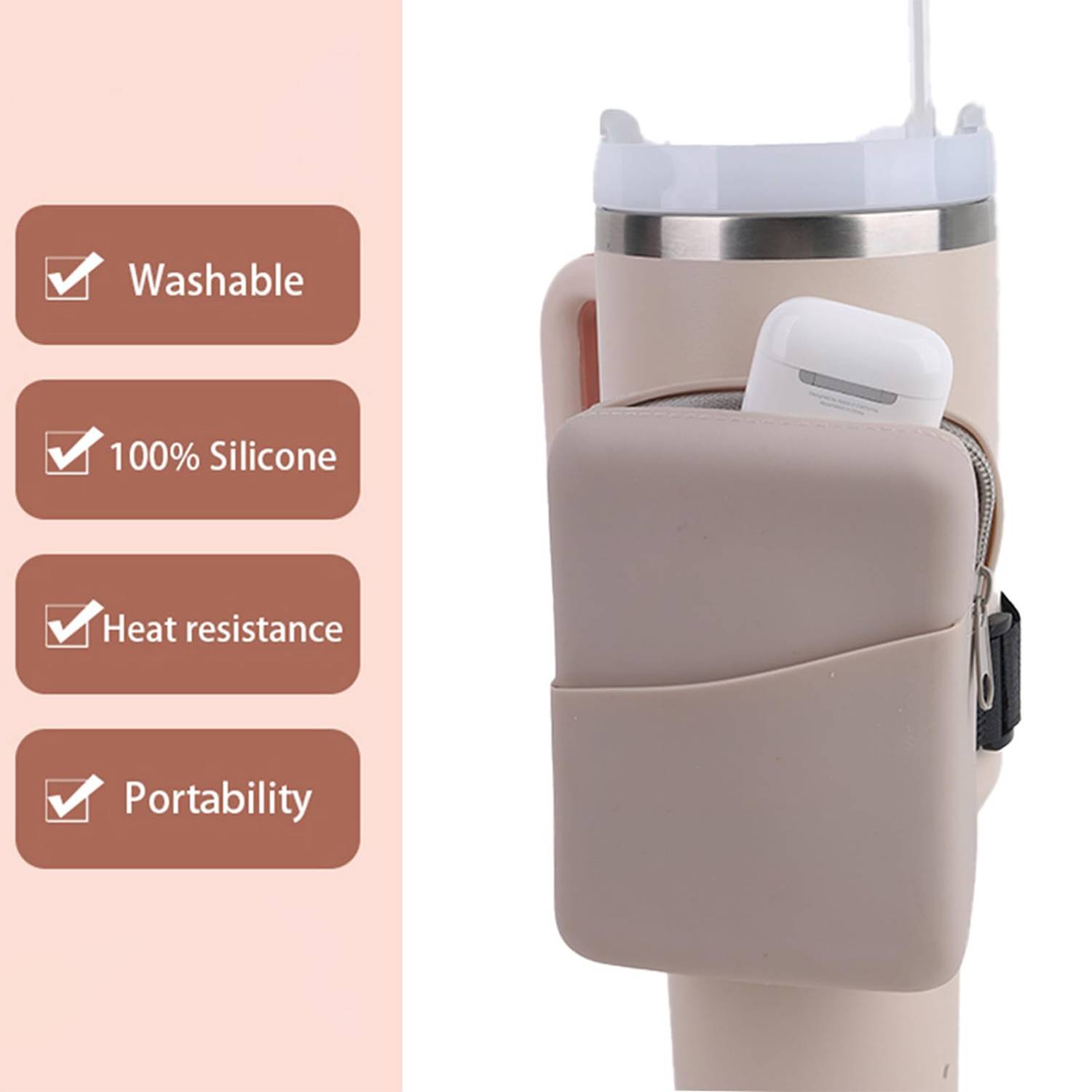 Silicone Water Bottle Pouch For Tumbler 5
