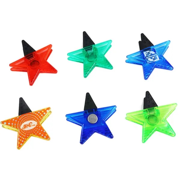 Star Magnetic Memo and Chip Clip 7
