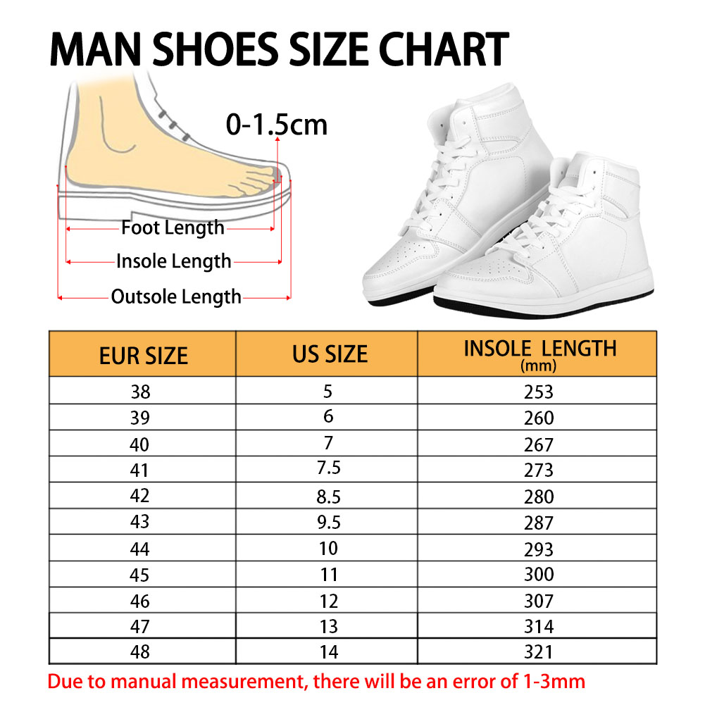 Custom High Top Airforce Style Sneaker, custom athletic wear with logo imprint 2