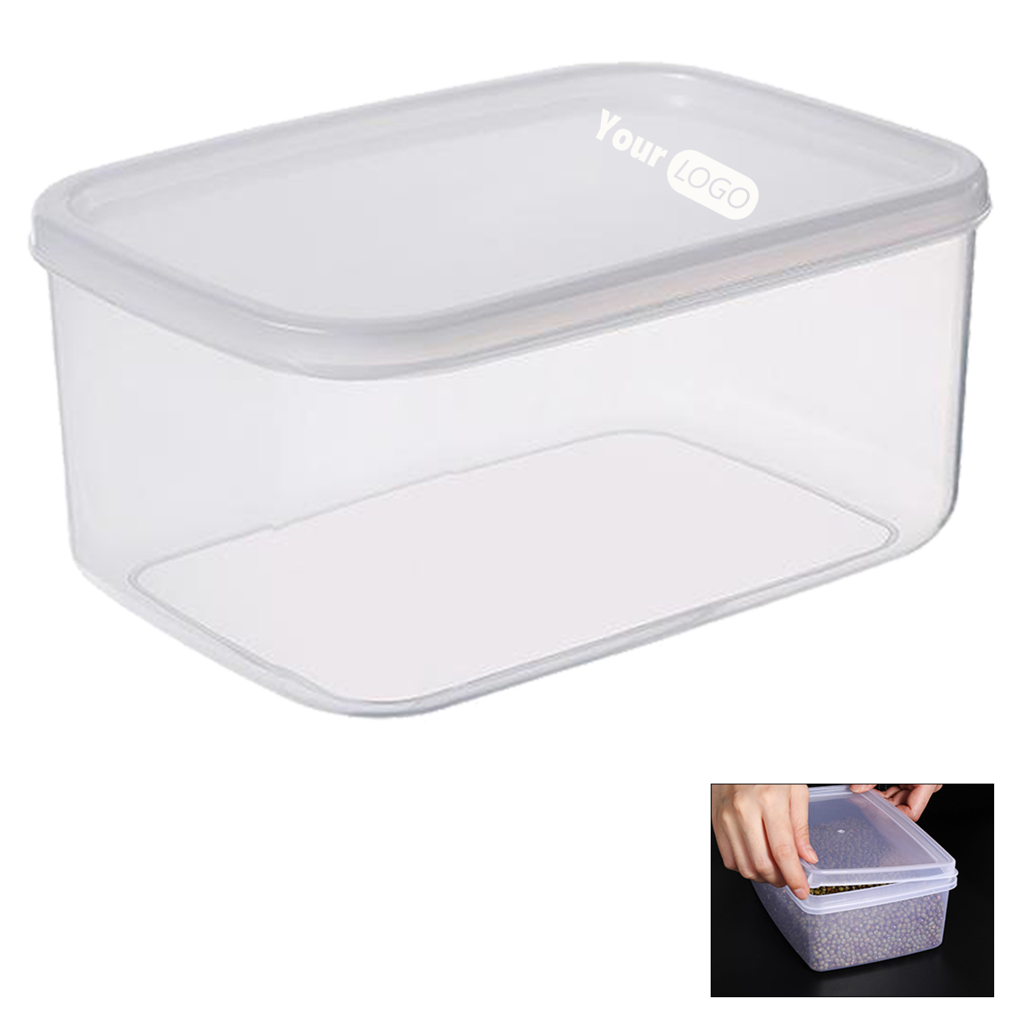 Clear Food Storage Boxes 2