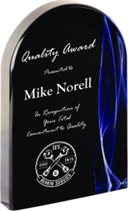 Blue Vapor Arch Acrylic Awards 2