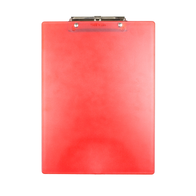 "McQuary" Letter Size Clipboard with Metal Spring Clip 13