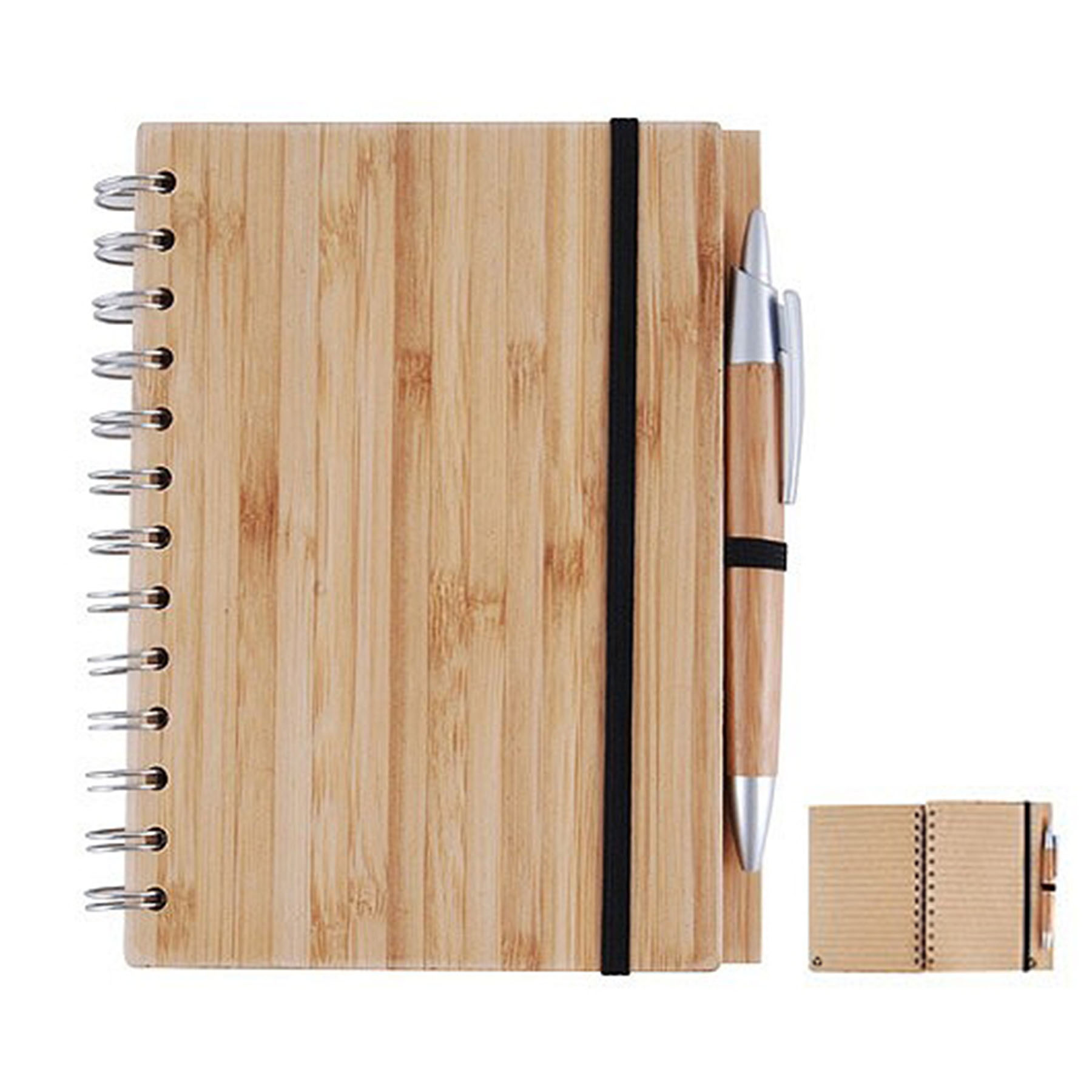 Bamboo Notebook with Pen 2