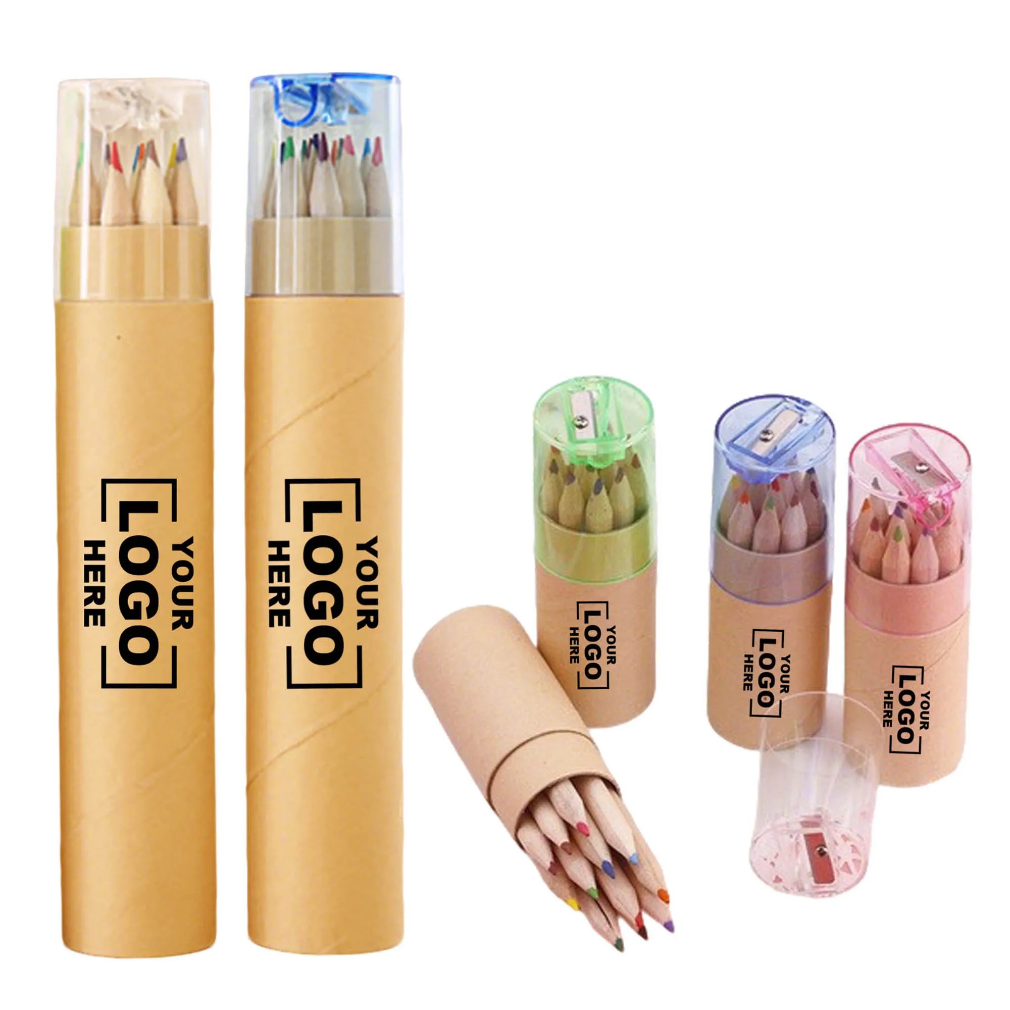 12 Colors Colored Pencils