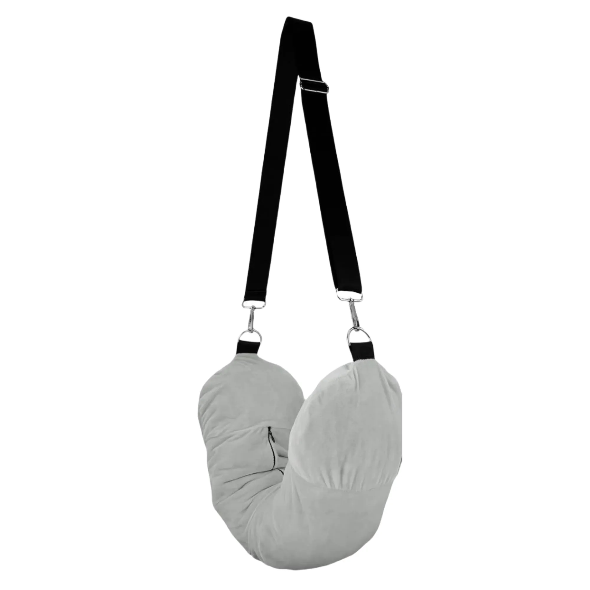 Fillable And Portable Travel Neck Pillow Storage Bag 9