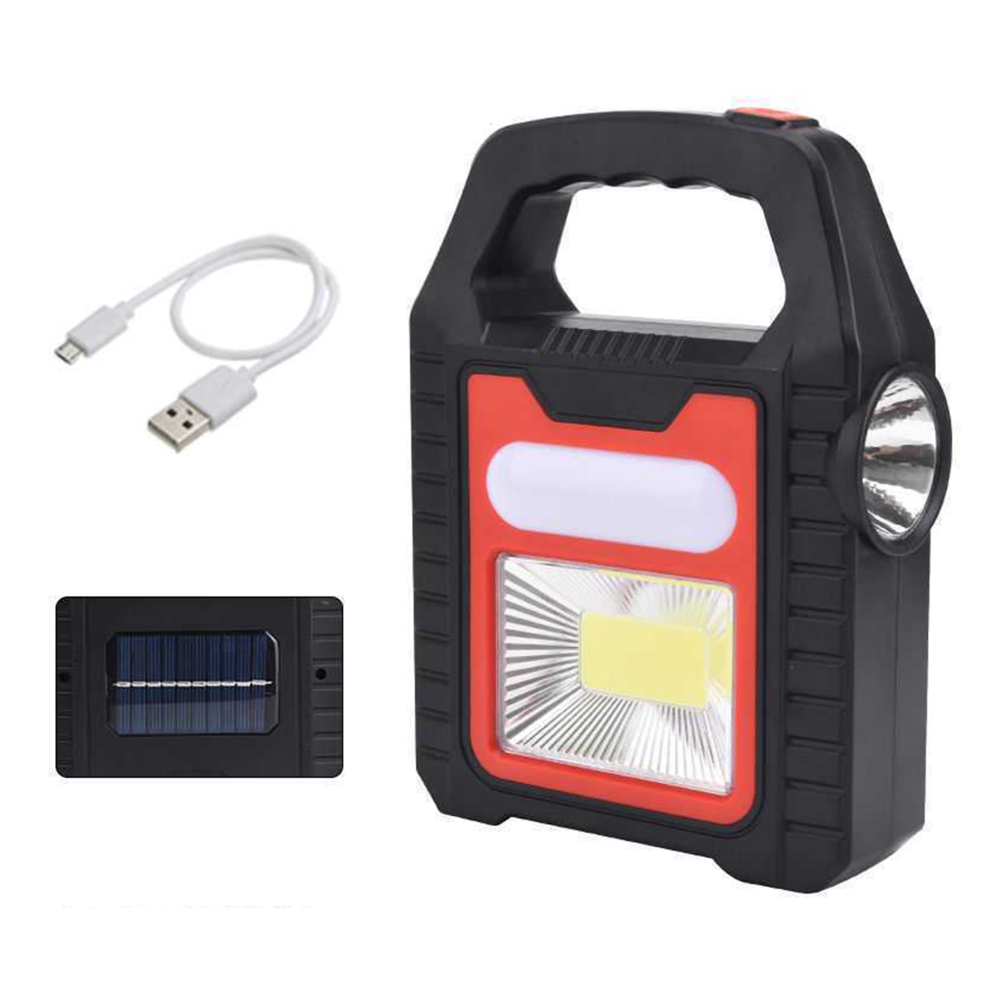 3 in1 Mini Lightning COB Rechargeable Flashlight 5