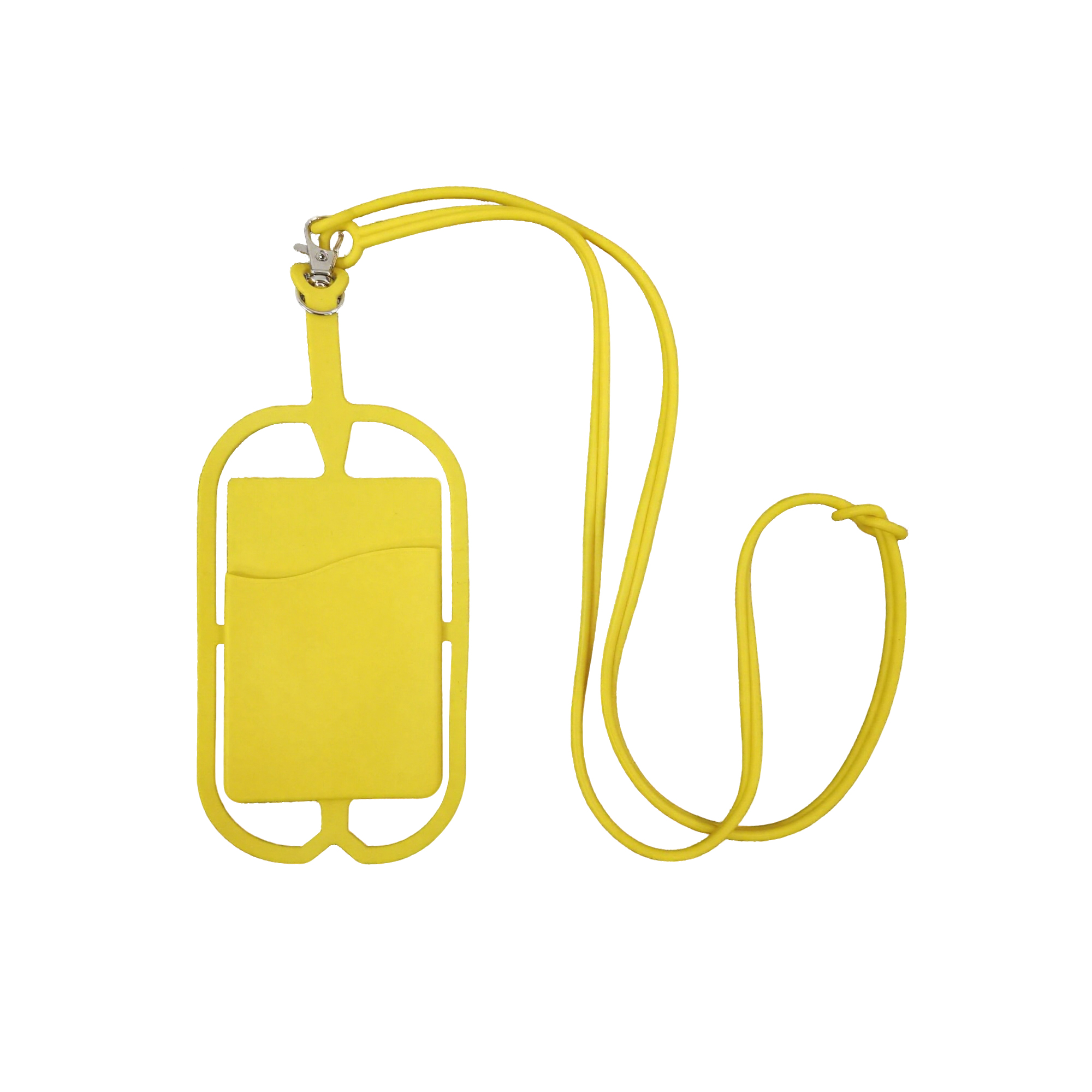 Silicone Lanyard Phone Wallet With Holder 2