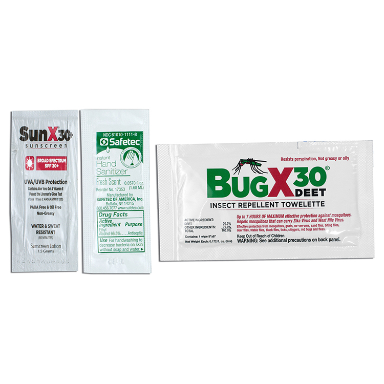 'Stay Safe Kit' 4 Piece Insect Repellent Kit in Zipper Pouch 28